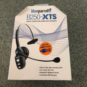 Hands free blue parrot headset